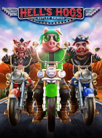 5. เกมสล็อต Hells Hog - รวม 10 เกมสล็อตสายซิ่ง ที่คนรักรถห้ามพลาด!